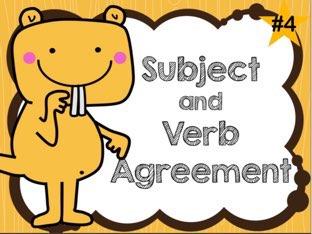 Subject & Verb Agreement - Game #4