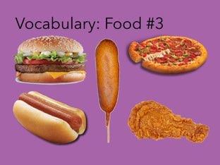 Vocabulary: Food 3