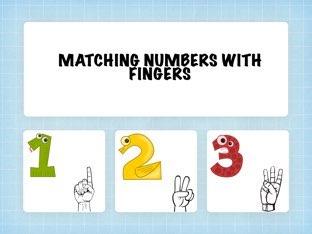 Matching Numbers With Fingers