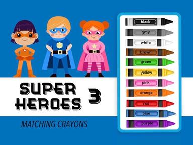 Super Heroes 3 - Matching