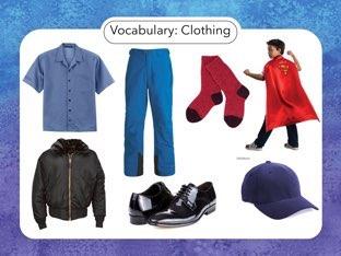 Vocabulary: Clothing