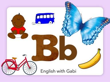 Letter B: Learning the ABC’s