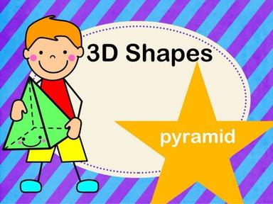 3D Shapes - Pyramid 