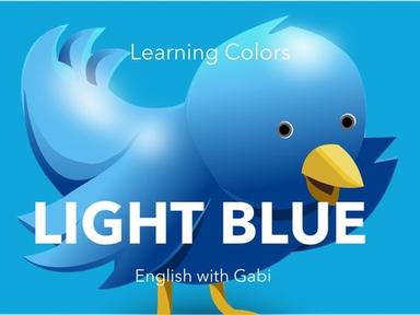 Light Blue- Learning Colors