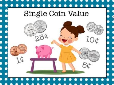 Money 2 - Single Coin Value