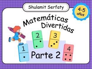 Matemáticas divertidas - 4-5 años - Parte 2