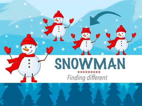 Snowman - Finding Different