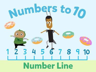 Numbers To 10: The Number Line