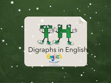 TH Word Beginnings- Diphthongs in English