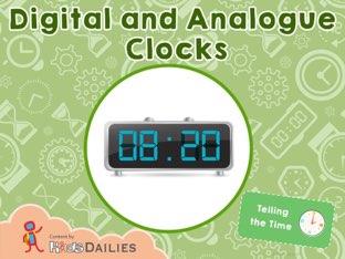 Telling The Time: Digital And Analog Clocks