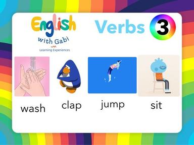 Lesson 3: Verbs- English with Gabi 