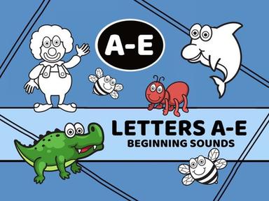 Letters A-E Beginning Sounds