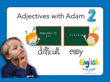 Adjectives with Adam 2- Adjectives in English