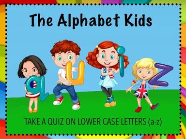 Alphabet Kids 3 - Quiz (a-z)