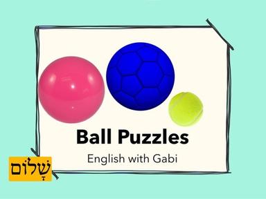 Ball Puzzles- לימוד צבעים ומספרים באנגלית לקטנים