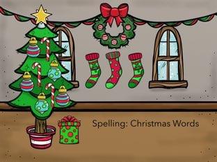 Spelling: Christmas Words 