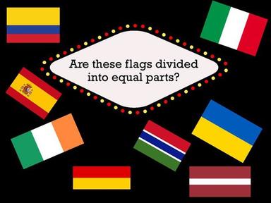 Flag Fractions: Equal Parts