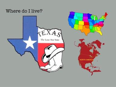 Where Do I Live? Texas