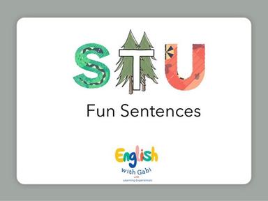 STU Advanced Sentences- English Vocabulary Building 