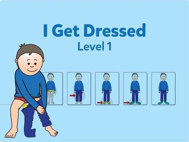 I Get Dressed - Level 1