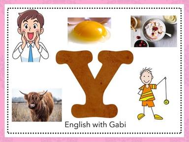 Letter Y: Learning Letter Sounds