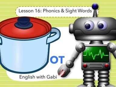 Lesson 16: OT Word Family - Phonics & Sight Words