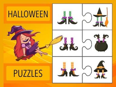 Halloween - Witch Puzzles