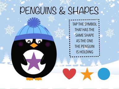 Penguins & Shapes - Winter Fun