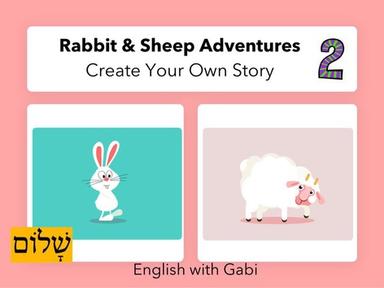 Rabbit & Sheep Adventures | סיפורי הרפתקאות באנגלית