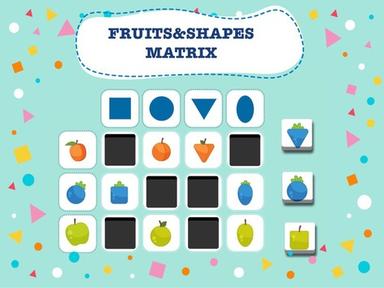 Shapes&Fruits Matrix