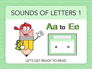 Sounds Of Letters - Aa To Ee - Phonics