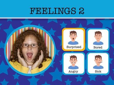 Feelings 2 - Surprised, Bored, Angry Sick