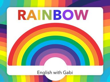 Rainbow - Learning Colors 