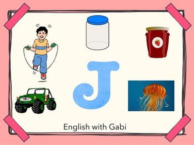 Letter J: Learning Letter Sounds