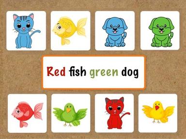 Red Fish Green Dog