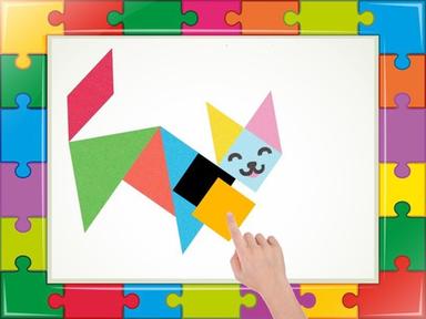 Cat Shapes Puzzle 