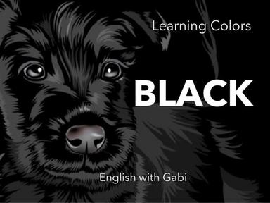 Black - Learning Colors