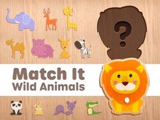 Match It. Wild Animals