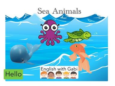 Sea Animals- Learning in English