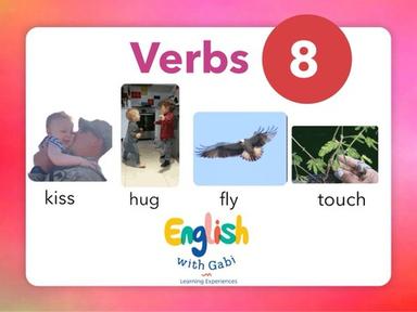 Lesson 8: Verbs- English with Gabi