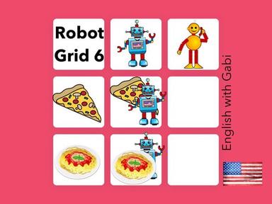 Robot Grid 6- Salty Foods