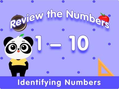 Review the Numbers 1-10 