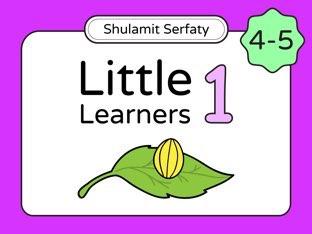 Little Learners - Ages 4-5: Part 1