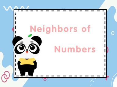 Neighbors of Numbers