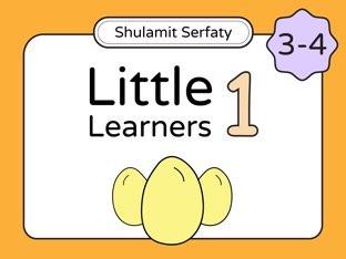 Little Learners, Ages 3-4: Part 1