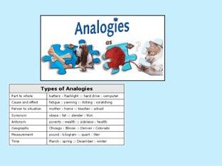 Analogies 2