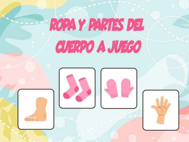 Ropa Y Partes Del Cuerpo A Juego