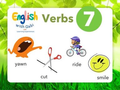 Lesson 7: Verbs- English with Gabi 