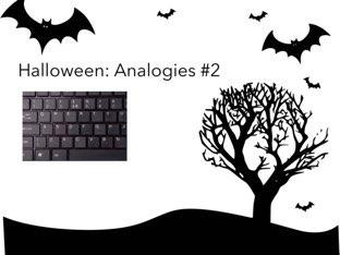 Halloween: Analogies #2