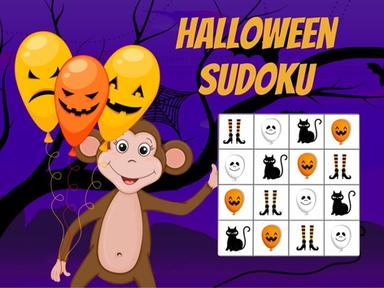 Halloween Sudoku - Nonverbal